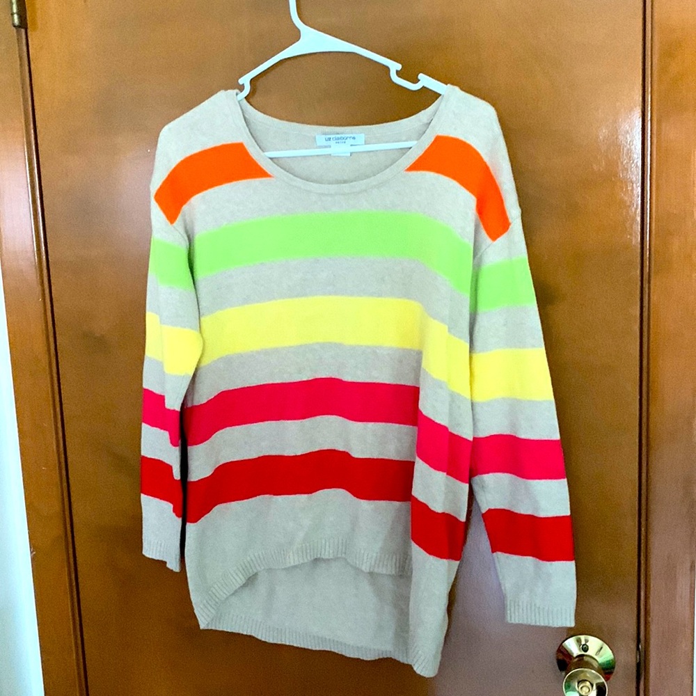 Liz Claiborne Petite Large sweater new